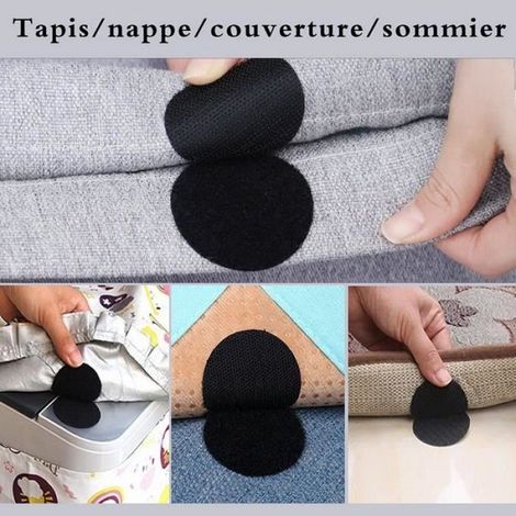 Doppelseitiges Kratzklebeband – 5 cm – Nylon – Schwarz – Mehrzweck (1/5)