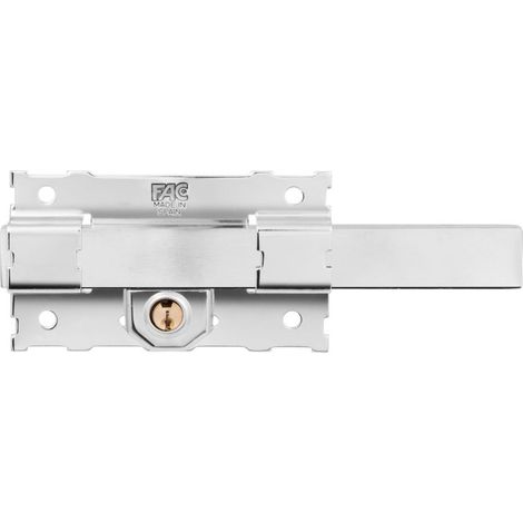 Cerrojo Sobreponer 130Mm 304-Df Niquel Bombillo 28Mm Fac (1/3)