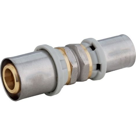 Raccord multicouche à sertir TH - Manchon inégal Ø32x3,0 - Ø26x3,0 - Arcanaute (1/2)