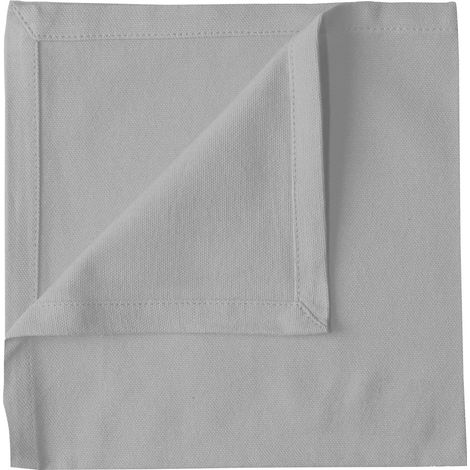 SUD ÉTOFFE Serviette De Table - Couleur - Gris, Taille - 40x40