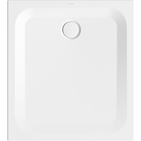 Plato de ducha rectangular BetteUltra, con soporte mínimo de
