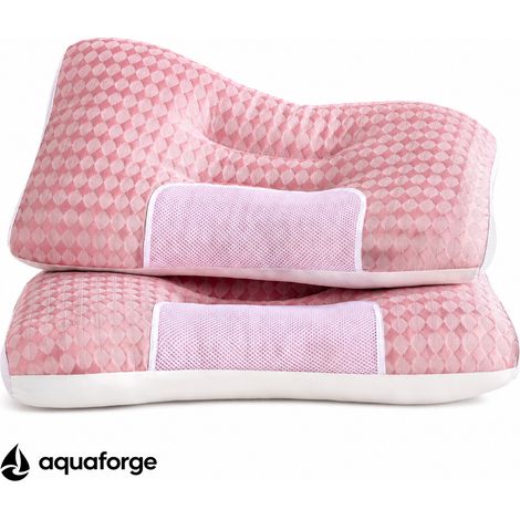 Almofada Cervical Ergonómica Poliéster Respirável 45 x 70 cm (1/5)