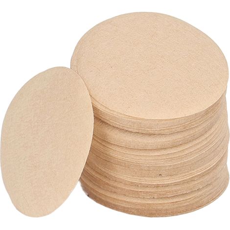 Papier Filtre à Café Jetable 100 Pièces - Filtres Ronds pour Maison, Bureau, Restaurant et Café (1/5)