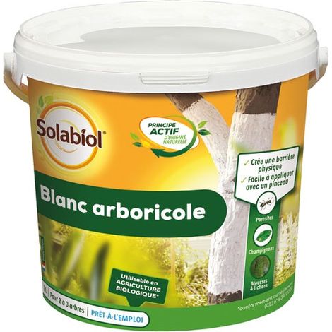 Weißer Baumarbor Eimer 1l - Solabiol