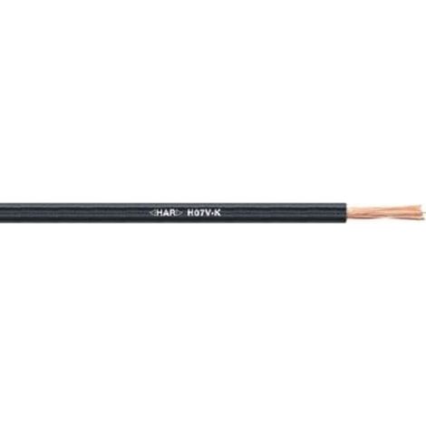 10 mètres Lapp 4520093 H07V-K 4 mm² orange I câble de câblage I câble à âme flexible I PVC unipolaire I fil toronné 4mm2 I câblage