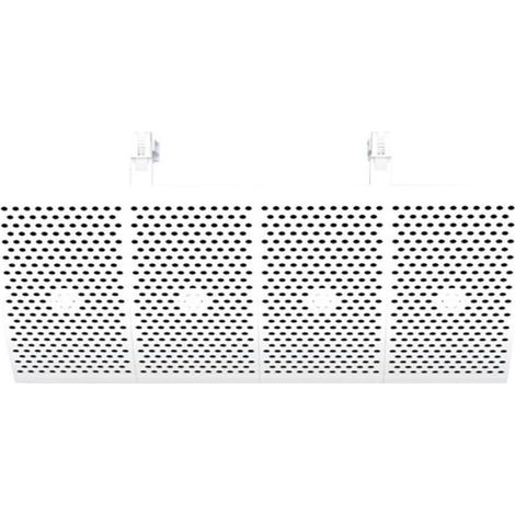 Deflector vertical para aire acondicionado, soporte ajustable de 270 grados para redirigir el aire frío, cubierta de ABS segura. (1/5)
