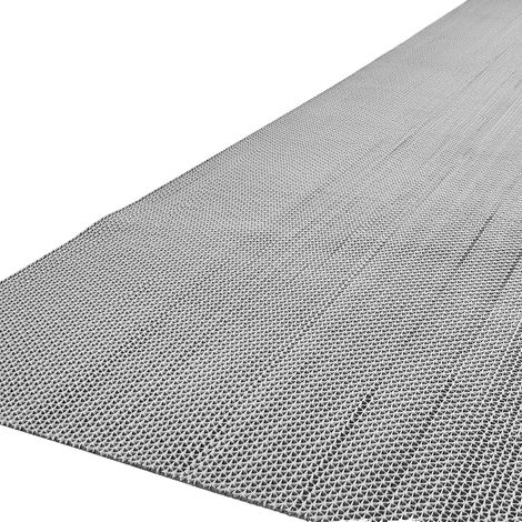 Tappetino drenante, superficie antiscivolo, design cavo per un drenaggio efficiente, verde militare (1/2)