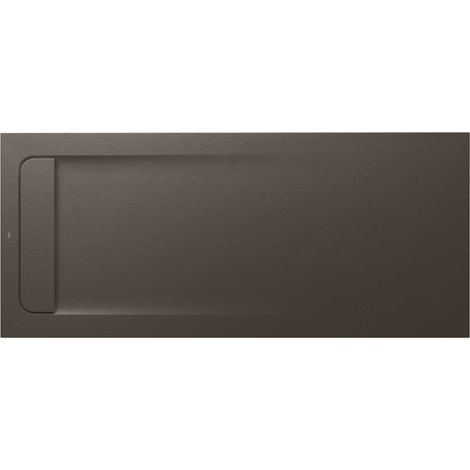 Receveur de douche extra plat en Stonex® Aquos - 1600x700mm - Café (1/2)