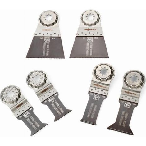 Kit di 6 lame FEIN Best of E-cut SLP 35222967030 (1/7)