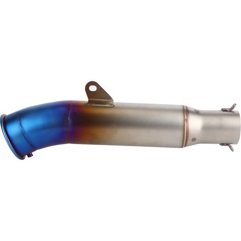 Embout de pot d'échappement universel pour moto, silencieux arrière compatible Z750 Z900 Z800, bleu (1/5)