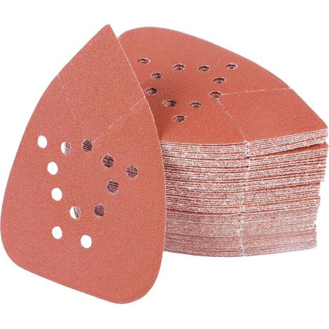 Schleifdreiecke Klett 135x93mm 180 12 Trous 100 grits 180 Pieces (1/5)