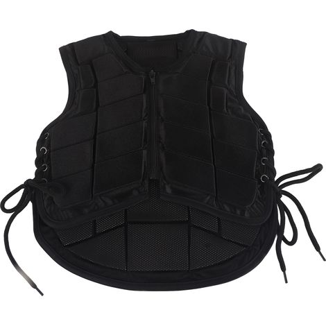 Gilet de sécurité confortable pour équitation, entraînement et protection enfant garçon fille(CS) (1/5)