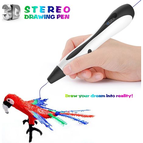 Stylo 3D Doodler pour enfants et adultes, loisirs créatifs, jouet cadeau amusant (1/5)