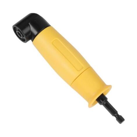 BUNTHAUS 90 Degrés Perceuses à Angle Droit Adaptateur Jaune Tournevis a Renvoi d'Angle Coudé 6.35mm Tige Hexagonale Pilote (1/5)