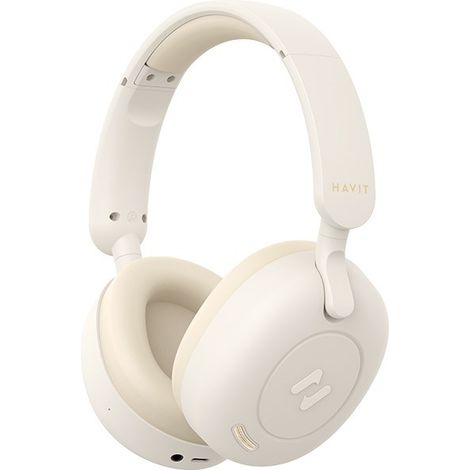 Cuffie wireless Bluetooth Havit H655BT beige (1/5)