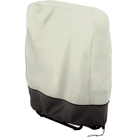 (Beige et Marron)Housse De Protection Chaise Jardin - Pliante BâChe Oxford pour Suspendue Fauteuil Relax Pliable,Coupe Vent,AntipoussièRe,avec Sac (1/5)
