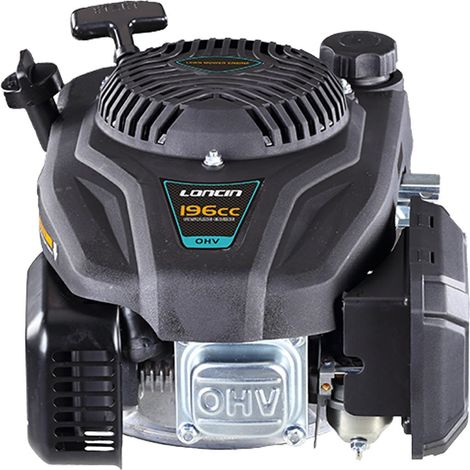 Motore completo LONCIN V200 benzina volano leggero 196 cc rasaerba 6,5 hp