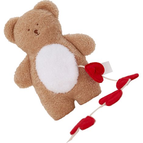 Peluche pour chien en forme d'ours mignon, avec couineur, résistante aux morsures et douce, idéale pour les chiens de compagnie. (1/5)