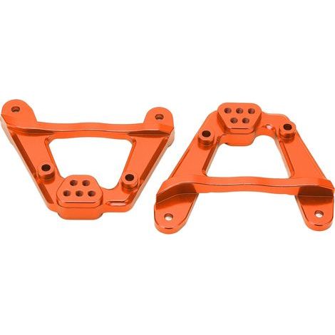 Hintere Stoßdämpferhalterung aus Aluminiumlegierung (1 Stück) für Axial 1/6 SCX6 (orange) (1/5)