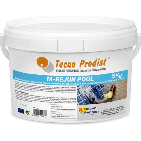 Tecno Prodist M-Rejun Pool - Mortero Especial para Juntas para Piscinas