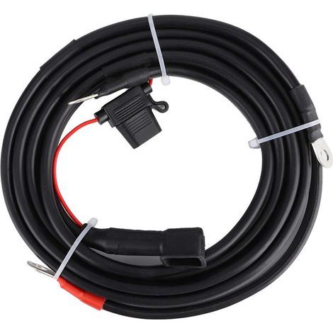 Câble de Batterie, Yctze Remplacement de Câble de Batterie CC 2M 12V pour Moteur Hors-bord Parsun 30-85HP Câble de batterie hors-bord evinrude 18 cv câble de batterie hors-bord yamahaCâble de moteur (1/5)