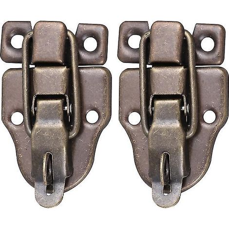 2 antike Holzschlösser als Geschenk