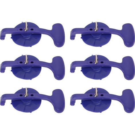 Porte-Traits de Ventouse Solide Pinces de Tassement à Aspiration Forte pour Réparation de Pare-Brise, Sucker en Verre de 6 PC, Trousse à Outils de Scellage Mains Libres (1/4)