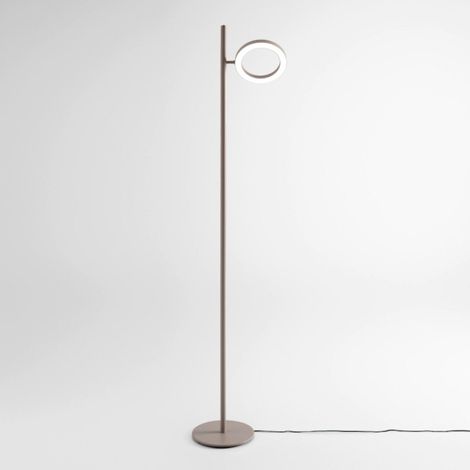 Piantana moderna gea luce gpit31 led alluminio dimmerabile orientabile