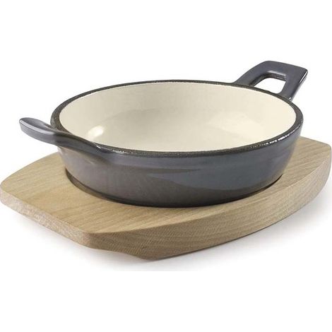 LACOR Casseruola Rotonda In Ferro Grigio, 470 ml - Ø 16,2 x 3 cm (1/5)