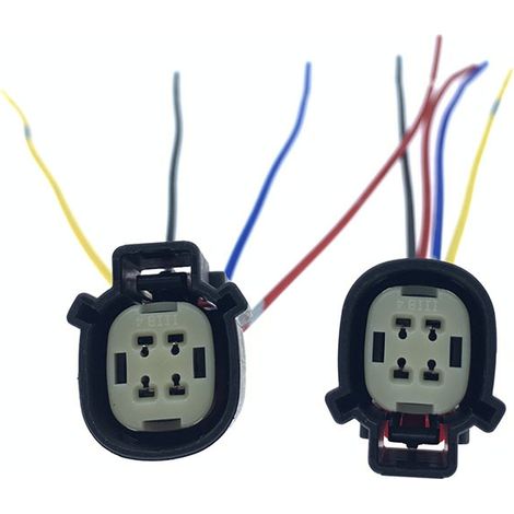 Fits Buick taillights, Ford Mondeo brake lights, headlights, and Great Wall Haval outside temperature sensor connector -- JB1959-4P