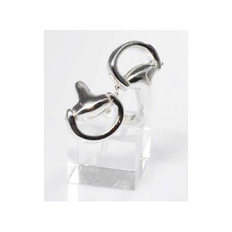 Handgefertigter 925er Sterling Silber großer Beißring