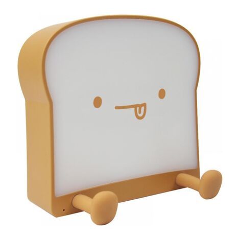 Veilleuse de style dessin animé pour chevet, lumière d'ambiance, support de téléphone portable pour sommeil prolongé (1 pièce) (1/5)