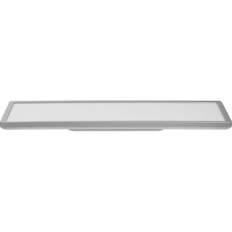 Plafoniera LED a Pannello Argento con Telecomando per Montaggio a Soffitto Ardenza (1/5)
