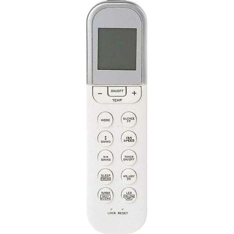 Télécommande pour climatiseurs, compatible avec les modèles Midea RG36F/BGEF, RG36F2/BGEF et RG36F4/BGEF. (1/4)