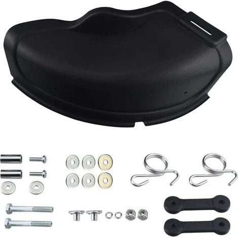Outils de jardin, housse de paillis, pièces pour tondeuse à pneus, accessoires de montage pour tondeuse à gazon avec 54 crochets de suspension compatibles