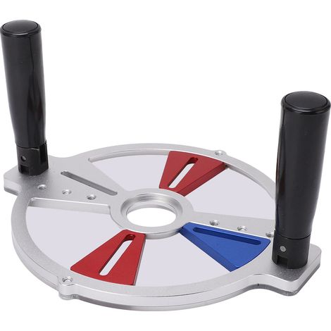 Support de fraisage pour machine à défoncer, support de rainurage, support de guidage de perçage multifonctionnel (1/5)