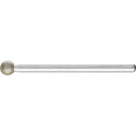 Disco Diamantato Sulla Palla Stelo Dku, Diametro: 5 Mm, Lunghezza Della Coda 40 Mm, Ø Stelo 3 Millimetri (1/4)