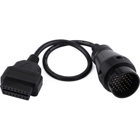 Câble diagnostique de connecteur de OBDII, câble diagnostique de câble d'adaptateur de 38 bornes à 16 bornes (1/5)