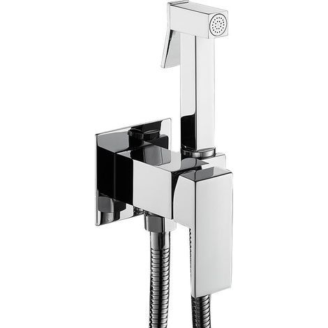 Applicable Douchette Toilette Wc Suspendu Douchette Wc Eau Chaude Robinet Toilette Wc Tout En Cuivre chrome (1/5)