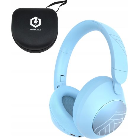 Cuffie wireless circumaurali PowerLocus Orion Hi-Fi 70h con custodia (1/5)