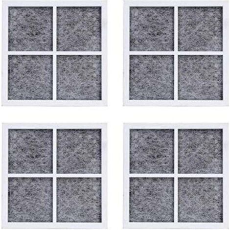 QORVA-Filtre à air pour réfrigérateur lT120F pour remplacement de filtre à air frais pour réfrigérateur LG/Kenmore 469918, ADQ73214402, paquet de 4