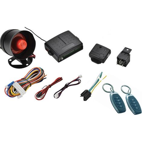 Kit Car Alarm System Allarme Antifurto Completo Universale per Auto Camper (1/2)