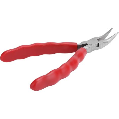 Pince en nylon Mini pince à bijoux en acier inoxydable pour lunettes Outils de réparation de bricolage (cou (1/5)