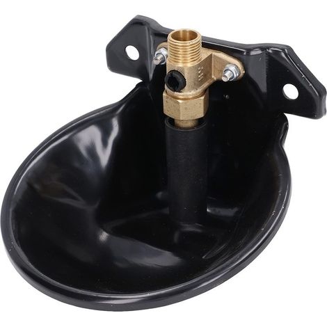 Systme de Distributeur Automatique de Bol d'eau Potable pour Moutons, Abreuvoir pour Animaux de Ferme paissi en Acier Inoxydable pour Chvres PRENFLE (1/5)