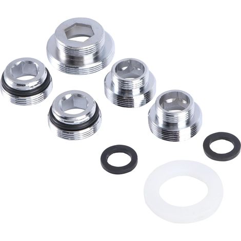 5 pièces Kit de Adaptateurs Robinet Cuivre (1/5)