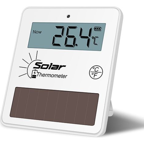 Medidor digital de temperatura y humedad con pantalla LCD de alta precisión. (1/5)