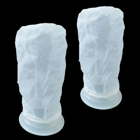 Set aus zwei Nylon-IBC-Filtern, regensicherer Filterabdeckung für IBC, waschbarem und austauschbarem IBC-Filter, Zubehör für 200-Mesh-Siebtank (1/5)