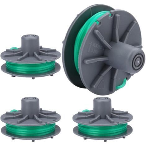 Bobine Fil pour Gardena 5309-20 Art.9811 Turbo Trimmer PowerCut Plus 650/30 Pièces de Rechange Coupe Bordure (4 pièces) (1/5)