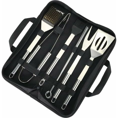 Barbecue Tools, Barbecue Set Stainless Steel Accessories Outdoor Grill Barbecue Tools MUMU