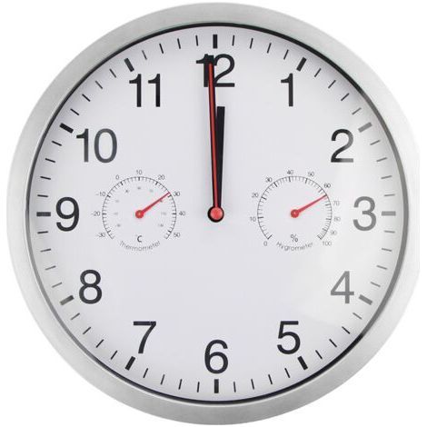 Horloge Electronique Horloge Murale Montre Murale Horloge Murale Blanc 10 Pouces (1/4)